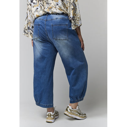 Gozzip Woman Clara Baggy pants Baggy pants Light Blue Denim