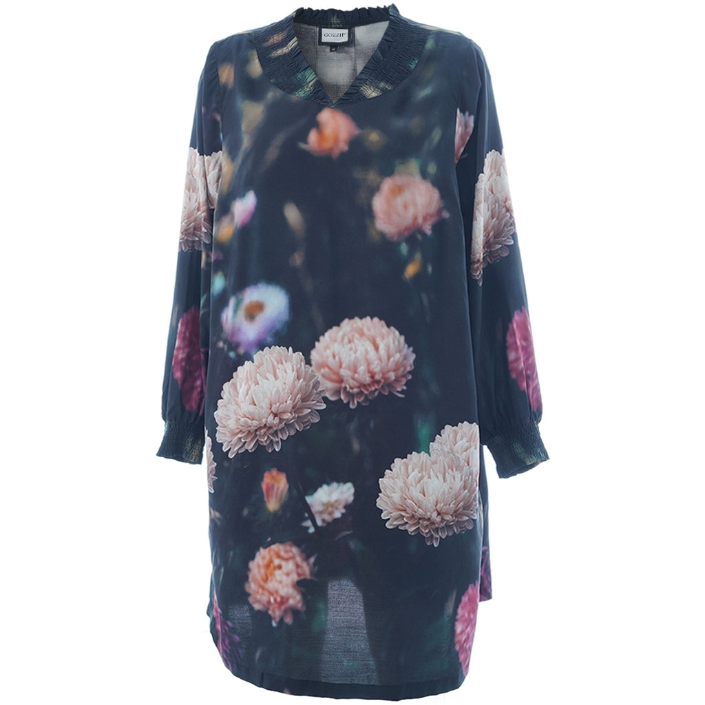 Gozzip Woman GAbigail Tunic Tunic Peony print