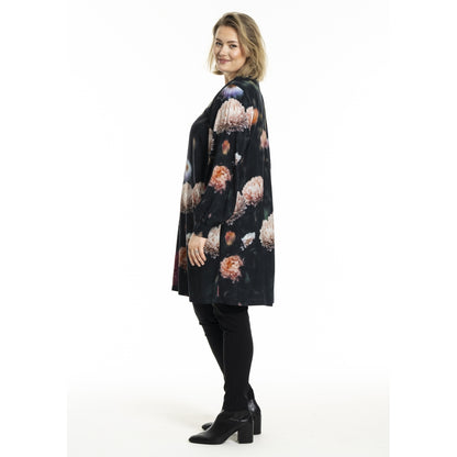 Gozzip Woman GAbigail Tunic Tunic Peony print