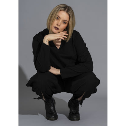 Gozzip Woman GAddison Blouse Blouse Black