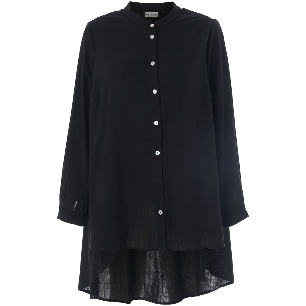 Gozzip Woman GAgnes Shirt Shirt Black