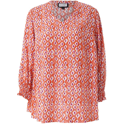 Gozzip Woman GAnnah Blouse Blouse Coral