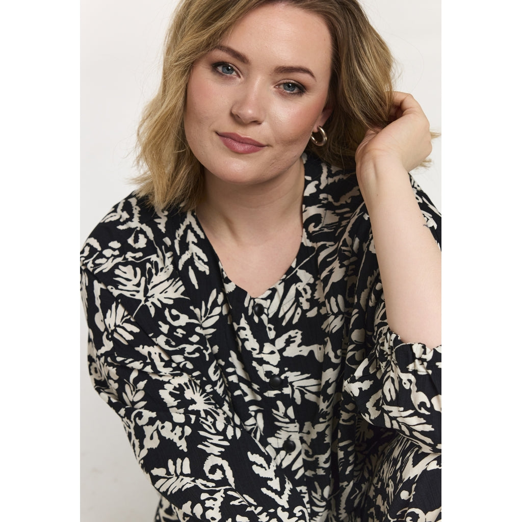 Gozzip Woman GAnnbrit Shirt Shirt Black/White