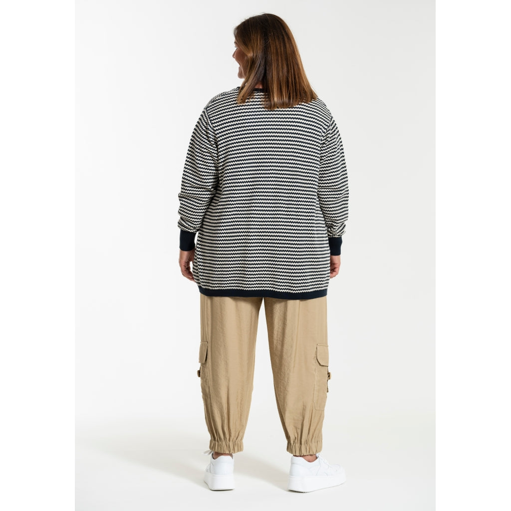 Gozzip Woman GAnneline Cargo Pants Pants Sand