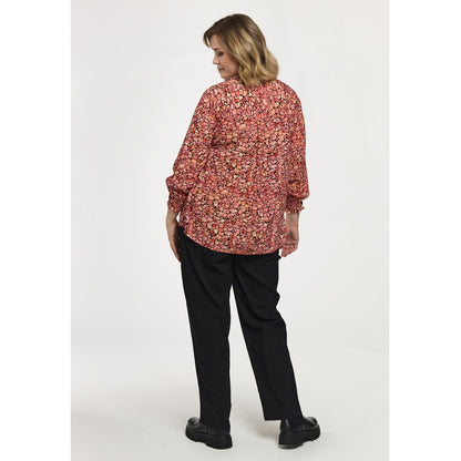 Gozzip Woman GBerit Blouse Blouse Red mosaique