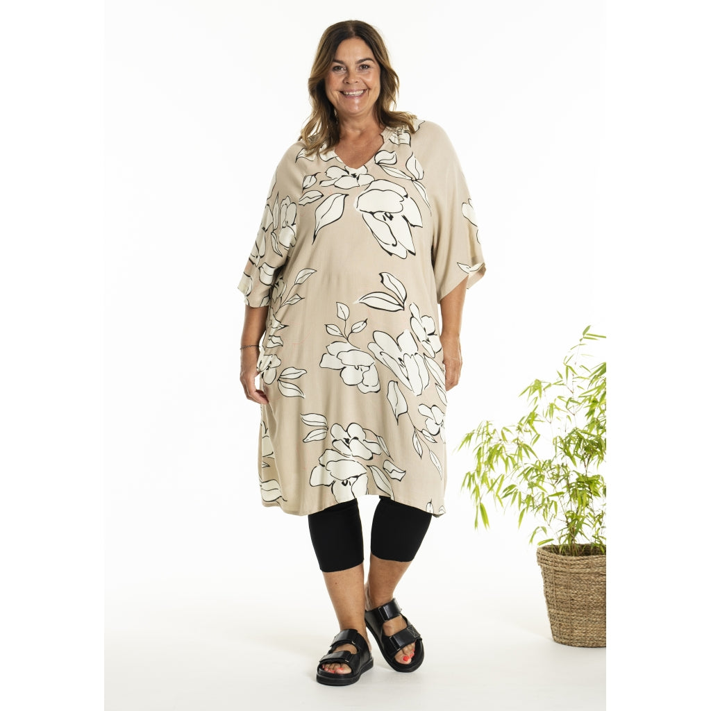 Gozzip Woman GDinne Tunic Tunic Flower Print