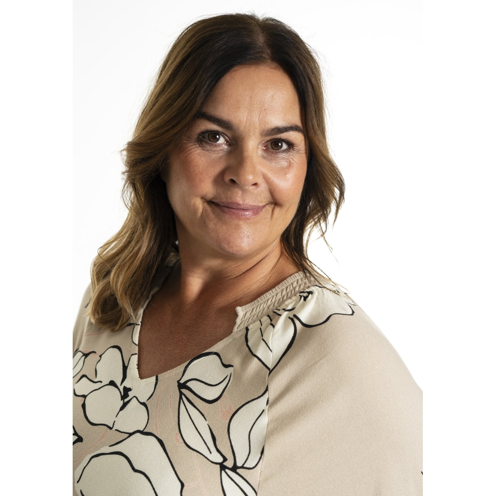 Gozzip Woman GDinne Tunic Tunic Flower Print