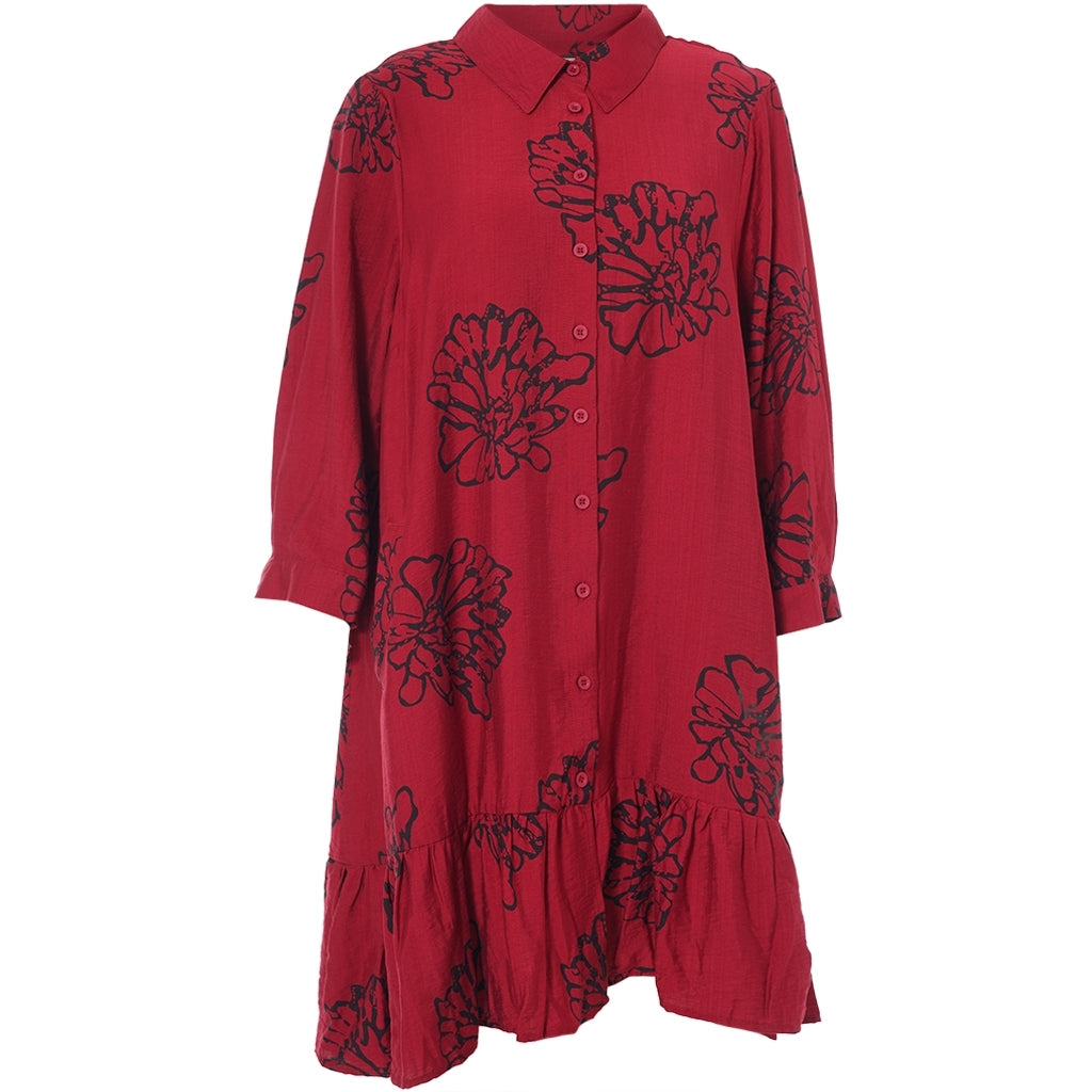 Gozzip Woman GEdith Shirt tunic Shirt Tunic Deep red