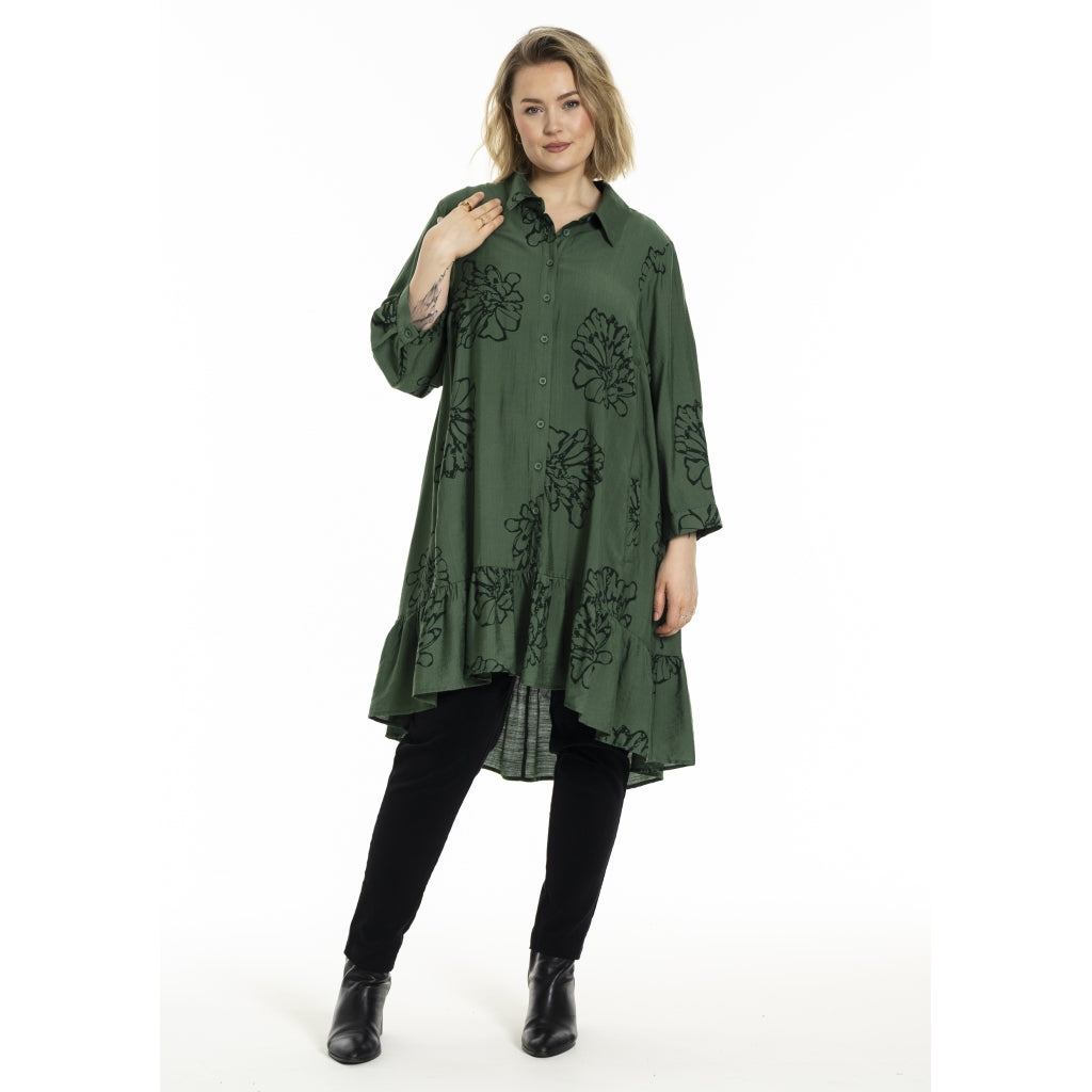 Gozzip Woman GEdith Shirt tunic Shirt Tunic Forest
