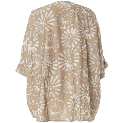 Gozzip Woman GElissa Oversize Blouse Oversize Blouse Beige