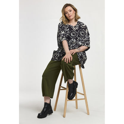 Gozzip Woman GElissa Oversize Blouse Oversize Blouse Black