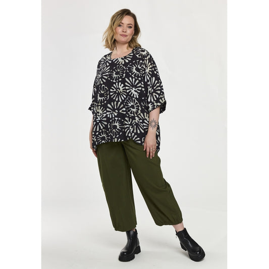 Gozzip Woman GElissa Oversize Blouse Oversize Blouse Black