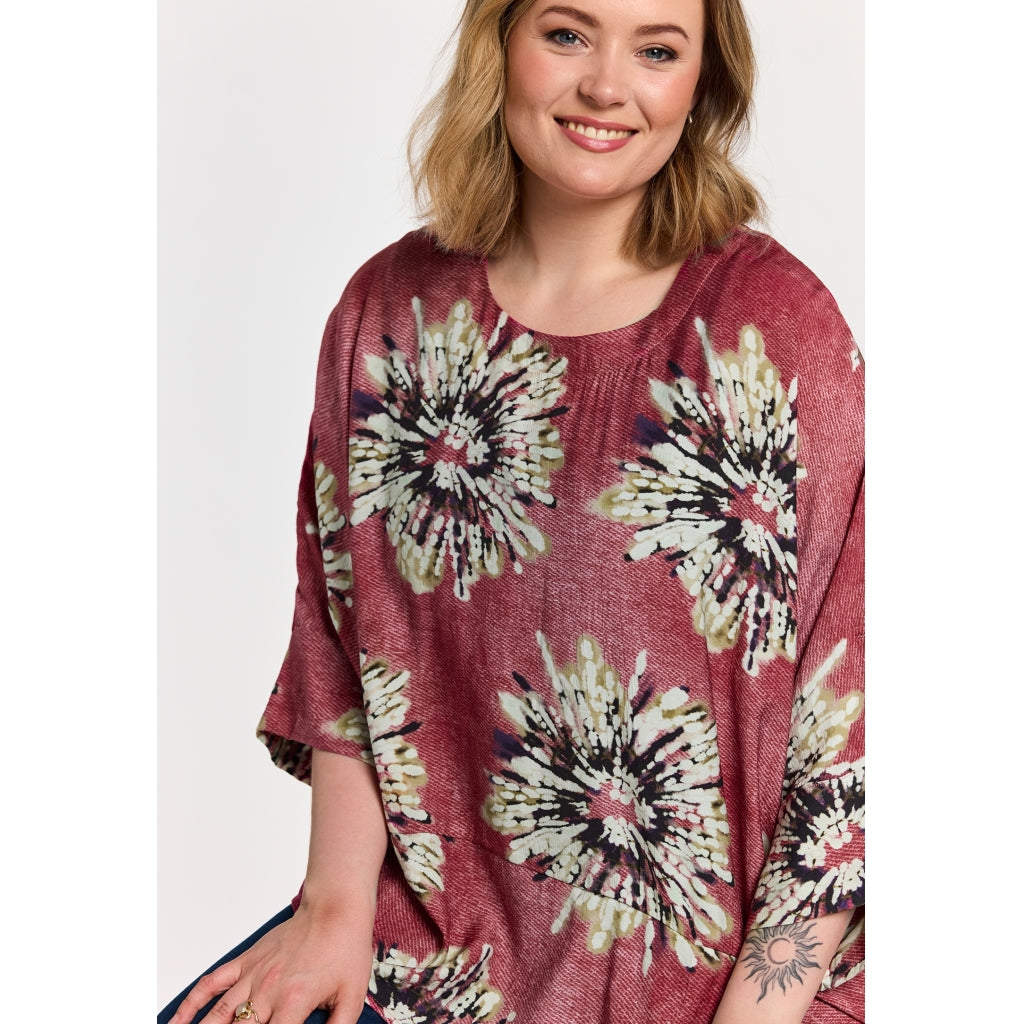 Gozzip Woman GElissa Oversize Blouse Oversize Blouse Multi Colour