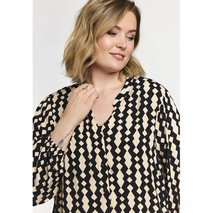 Gozzip Woman GElvira Shirt Shirt Black/Offwhite