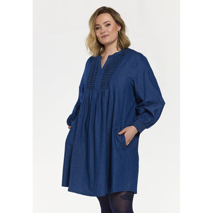 Gozzip Woman GEmilia Denim Tunic Tunic Denim Blue