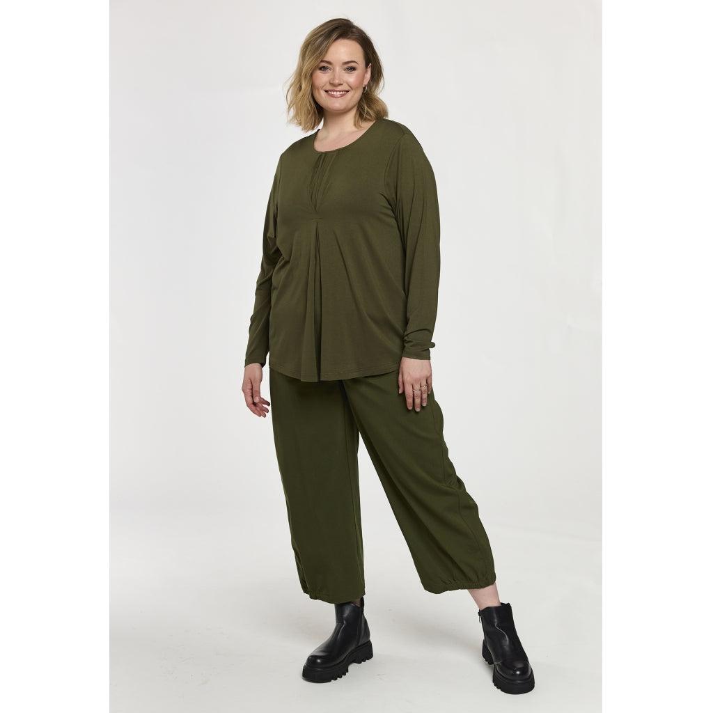 Gozzip Woman GEmma Blouse Blouse Olive