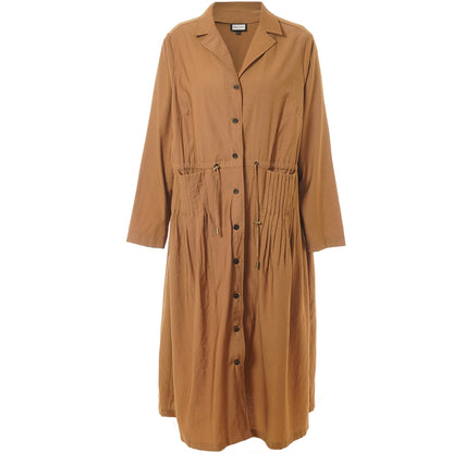 Gozzip Woman GEva Dress Jacket Dress Jacket Brass