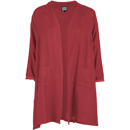 Gozzip Woman GFrance Long Cardigan Long Cardigan Scarlet