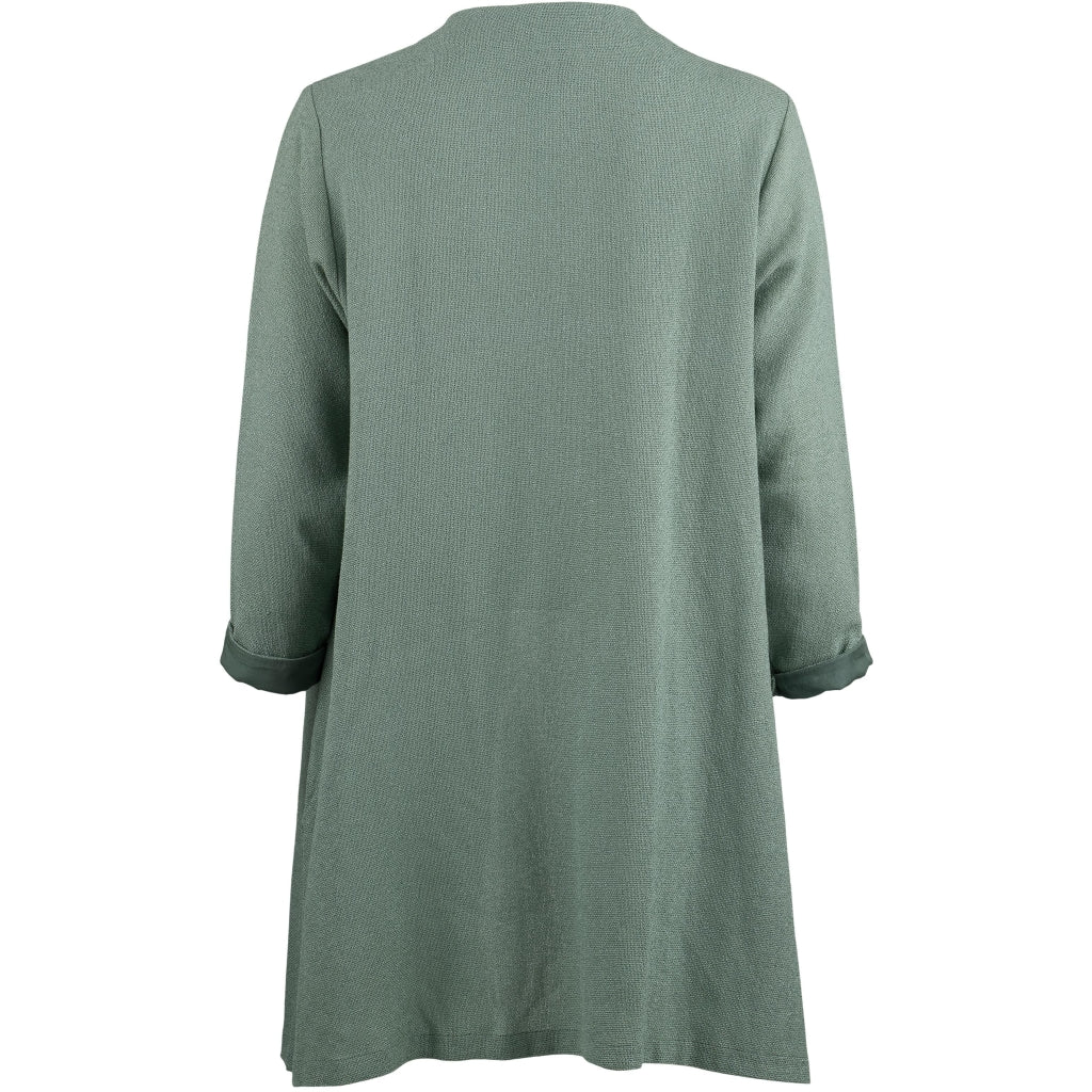 Gozzip Woman GFrance Long Cardigan Long Cardigan Green