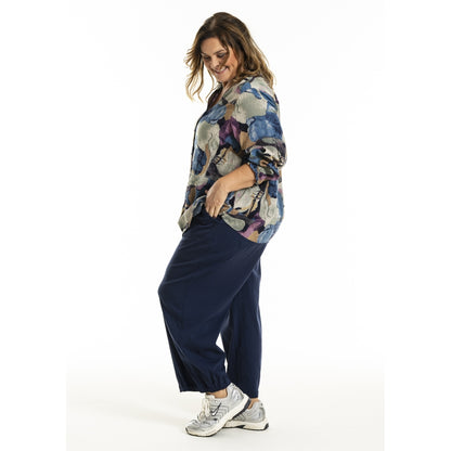 Gozzip Woman GGhita Blouse Blouse Blue print