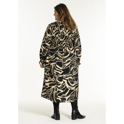 Gozzip Woman GGitt Dress Dress Black/Latte