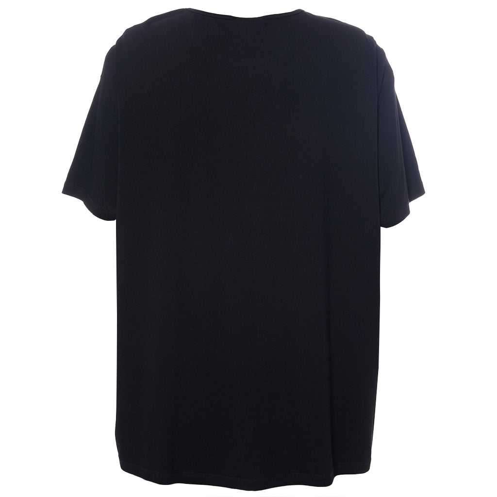 Gozzip Woman GGitte T-shirt with print T-Shirt Black