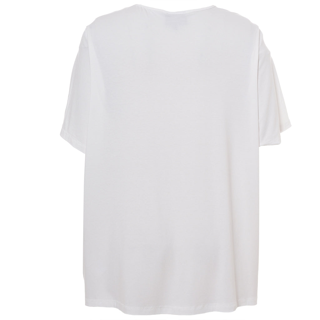 Gozzip Woman GGitte T-shirt with print T-Shirt White