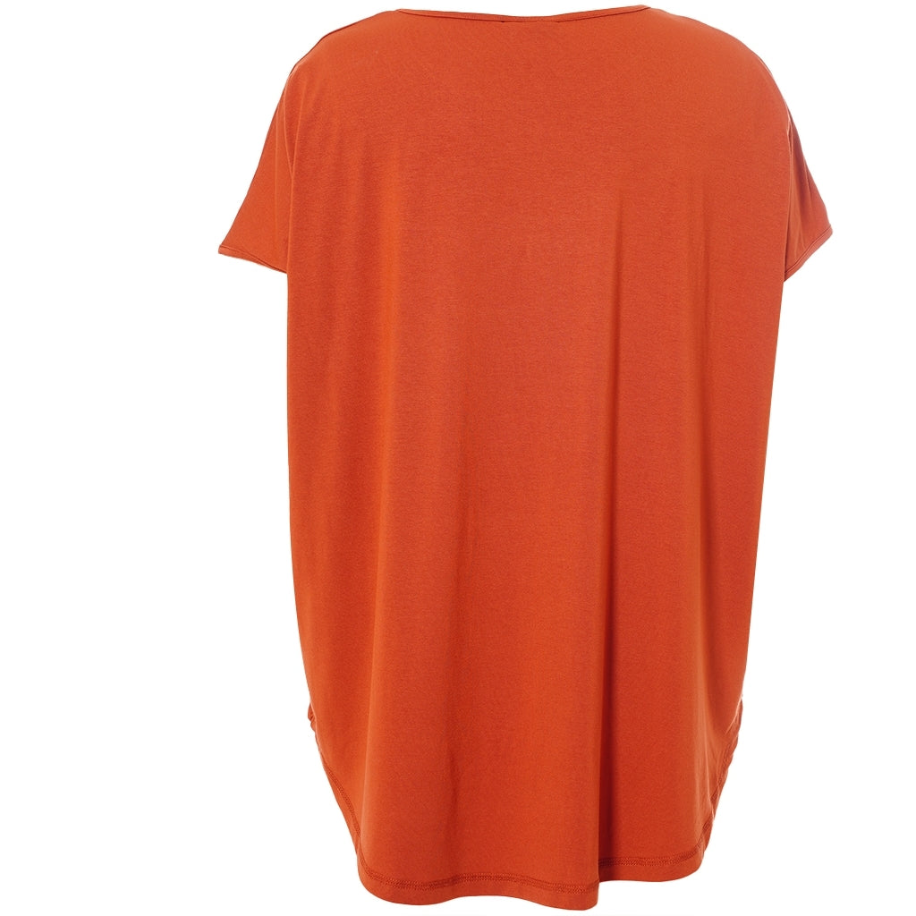 Gozzip Woman GGitte T-shirt with print T-Shirt Pumpkin