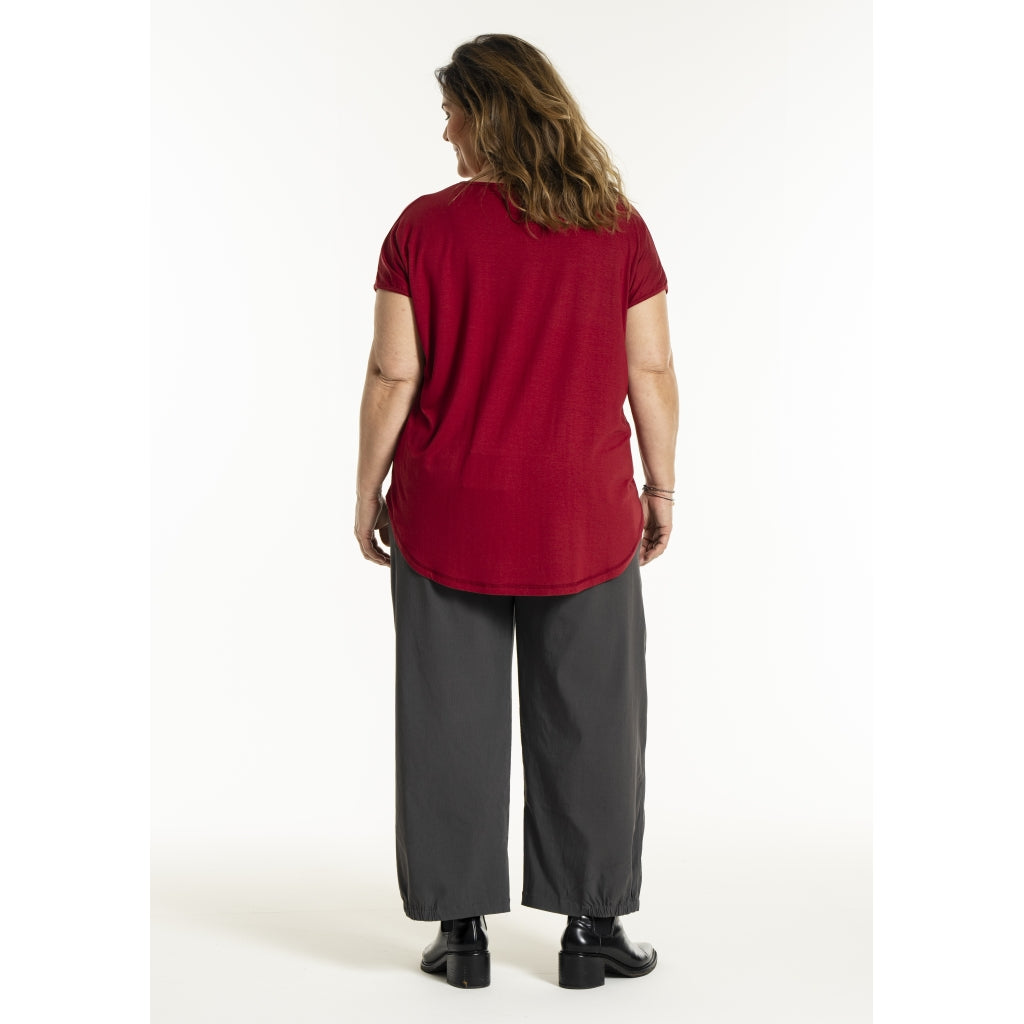 Gozzip Woman GGitte T-shirt with print T-Shirt Scarlet