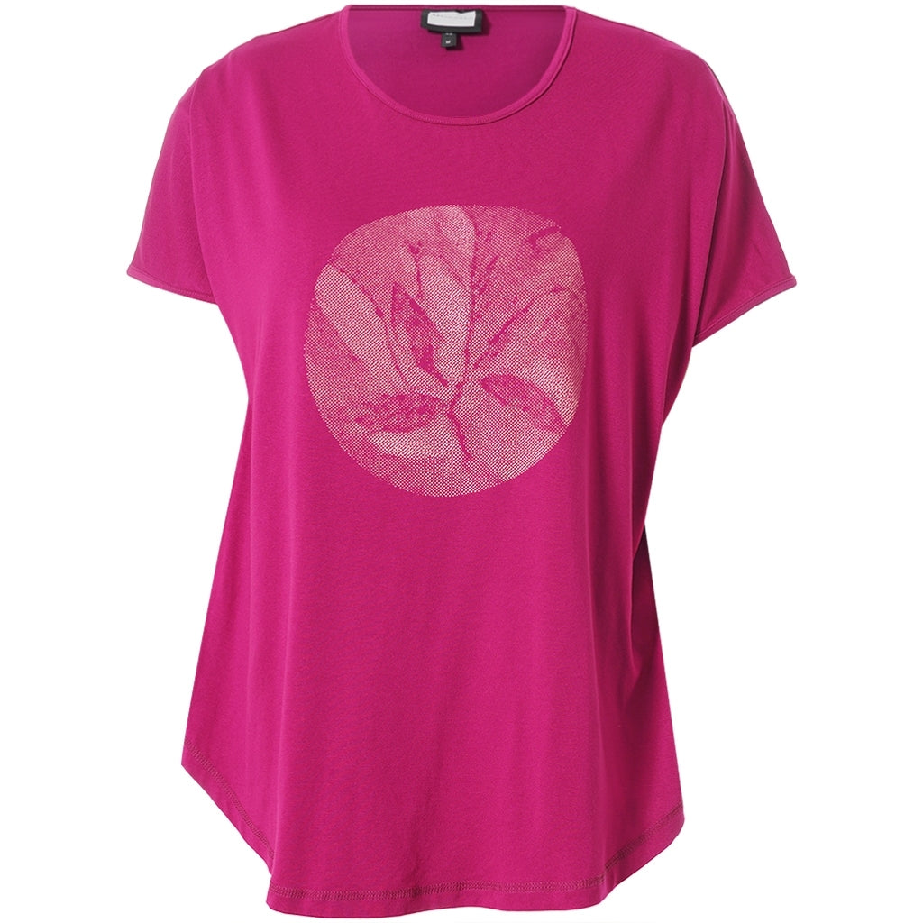 Gozzip Woman GGitte T-shirt with print T-Shirt Raspberry
