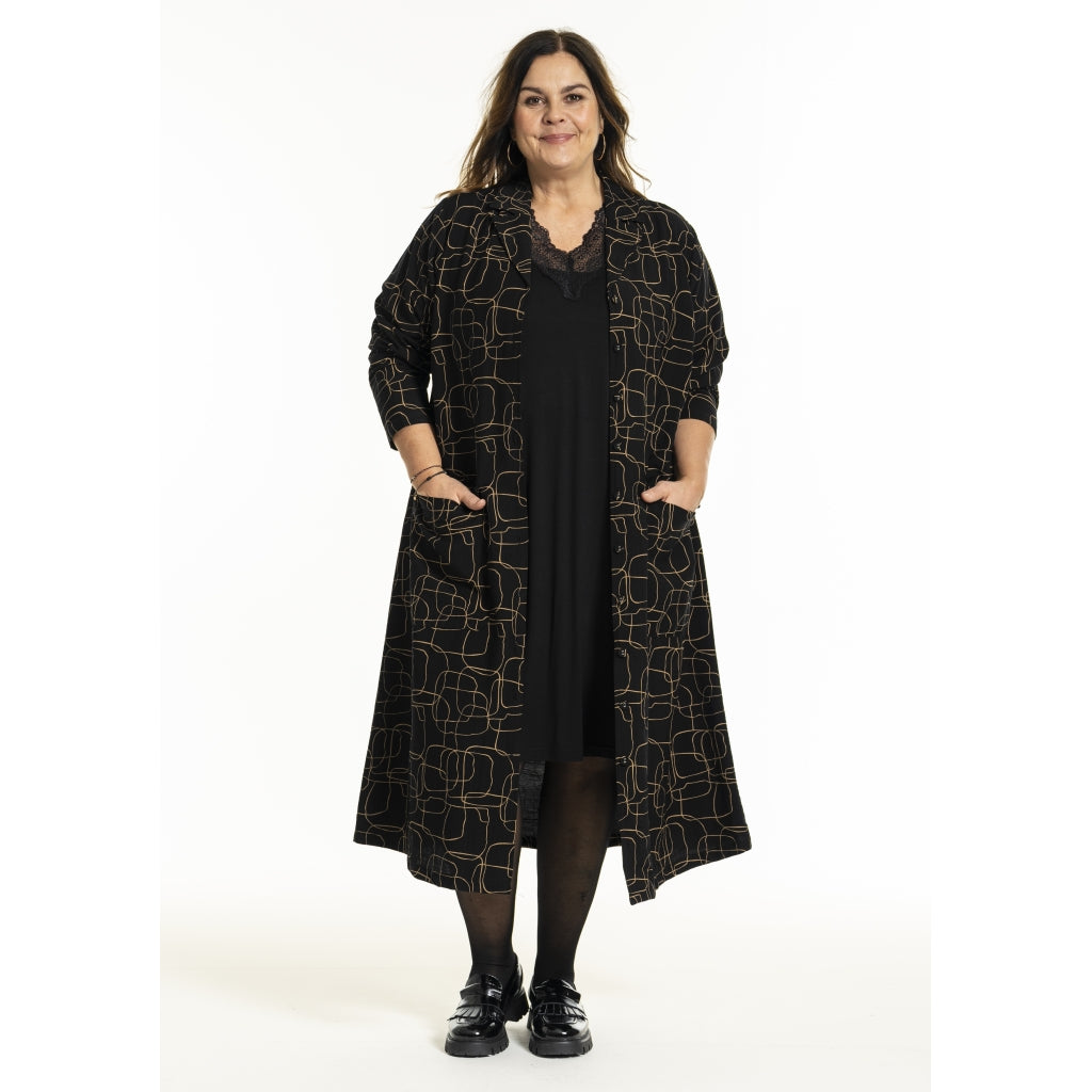 Gozzip Woman GGunde Dress Dress Black