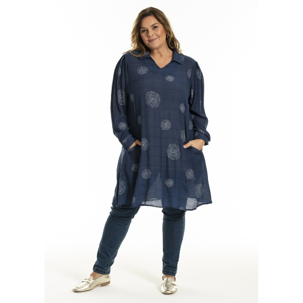 Gozzip Woman GGyda Tunic Tunic Navy
