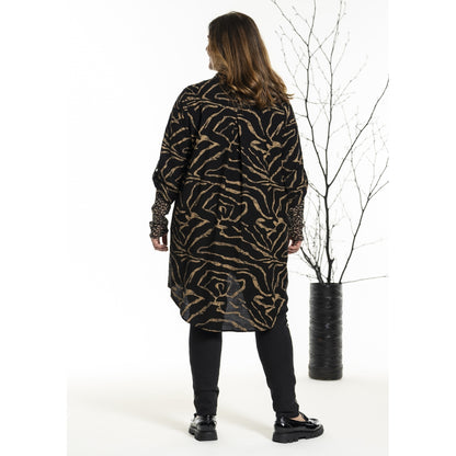 Gozzip Woman GHeika Leggings with piping Leggings Black