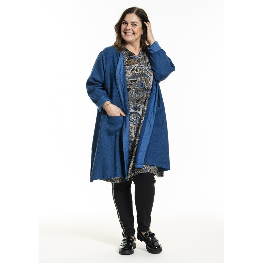 Gozzip Woman GHeika Leggings with piping Leggings Black