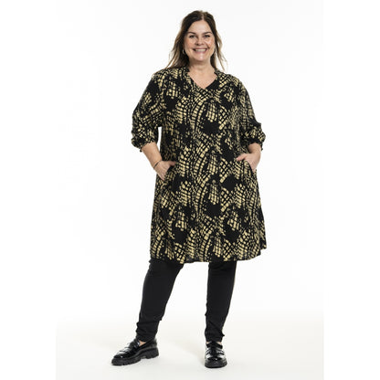 Gozzip Woman GHeika Leggings with piping Leggings Black