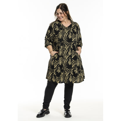 Gozzip Woman GHeika Leggings with piping Leggings Black