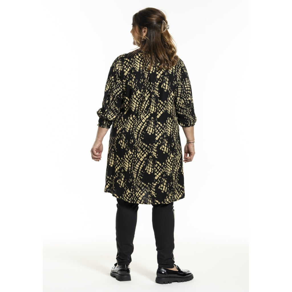 Gozzip Woman GHeika Leggings with piping Leggings Black