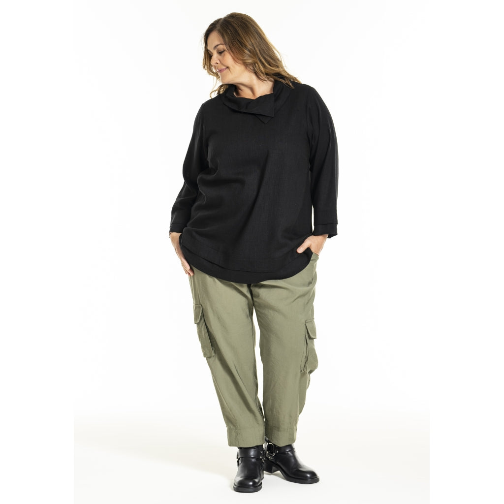 Gozzip Woman GIlian Blouse Blouse Black