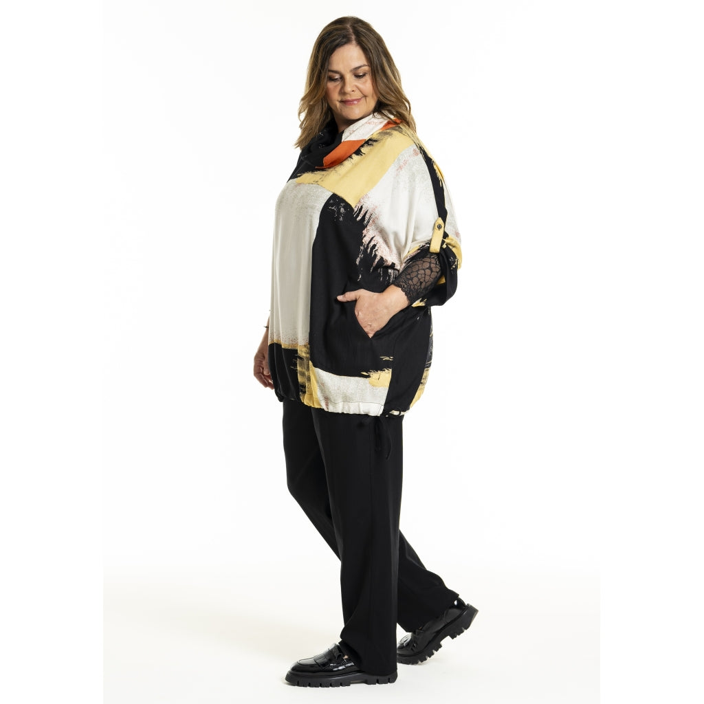 Gozzip Woman GIlsabet Oversized Blouse Oversize Blouse Printed