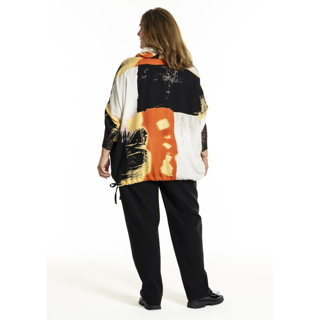 Gozzip Woman GIlsabet Oversized Blouse Oversize Blouse Printed