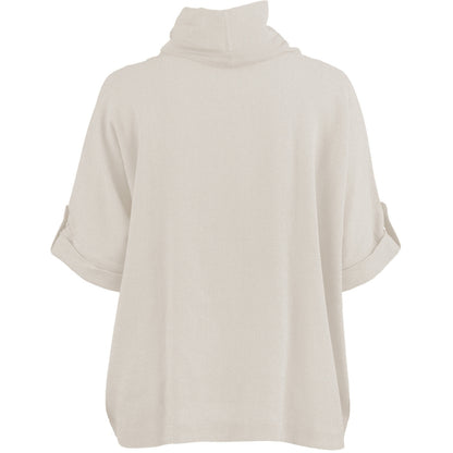 Gozzip Woman GIlsabet Oversized Blouse Oversize Blouse Offwhite