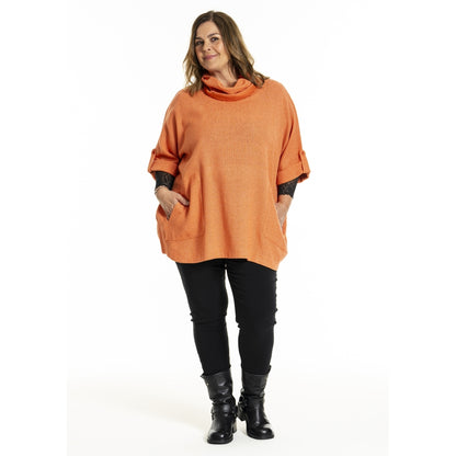 Gozzip Woman GIlsabet Oversized Blouse Oversize Blouse Apricot