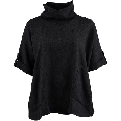 Gozzip Woman GIlsabet Oversized Blouse Oversize Blouse Black