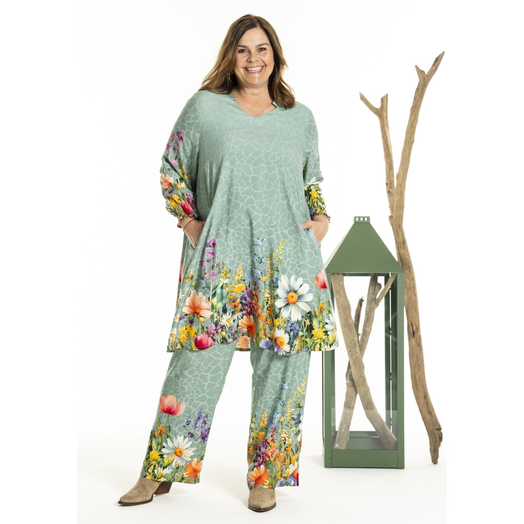 Gozzip Woman GImane Pants Pants Green