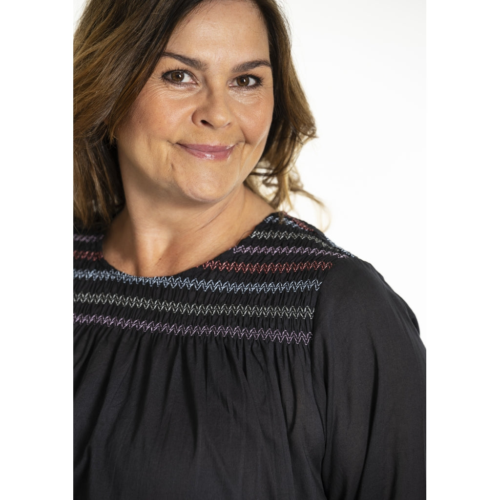 Gozzip Woman GIngfred Blouse Blouse Black