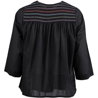 Gozzip Woman GIngfred Blouse Blouse Black
