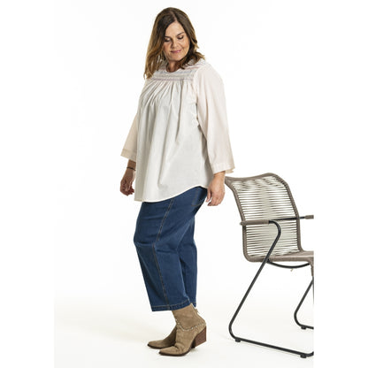 Gozzip Woman GIngfred Blouse Blouse Off-White