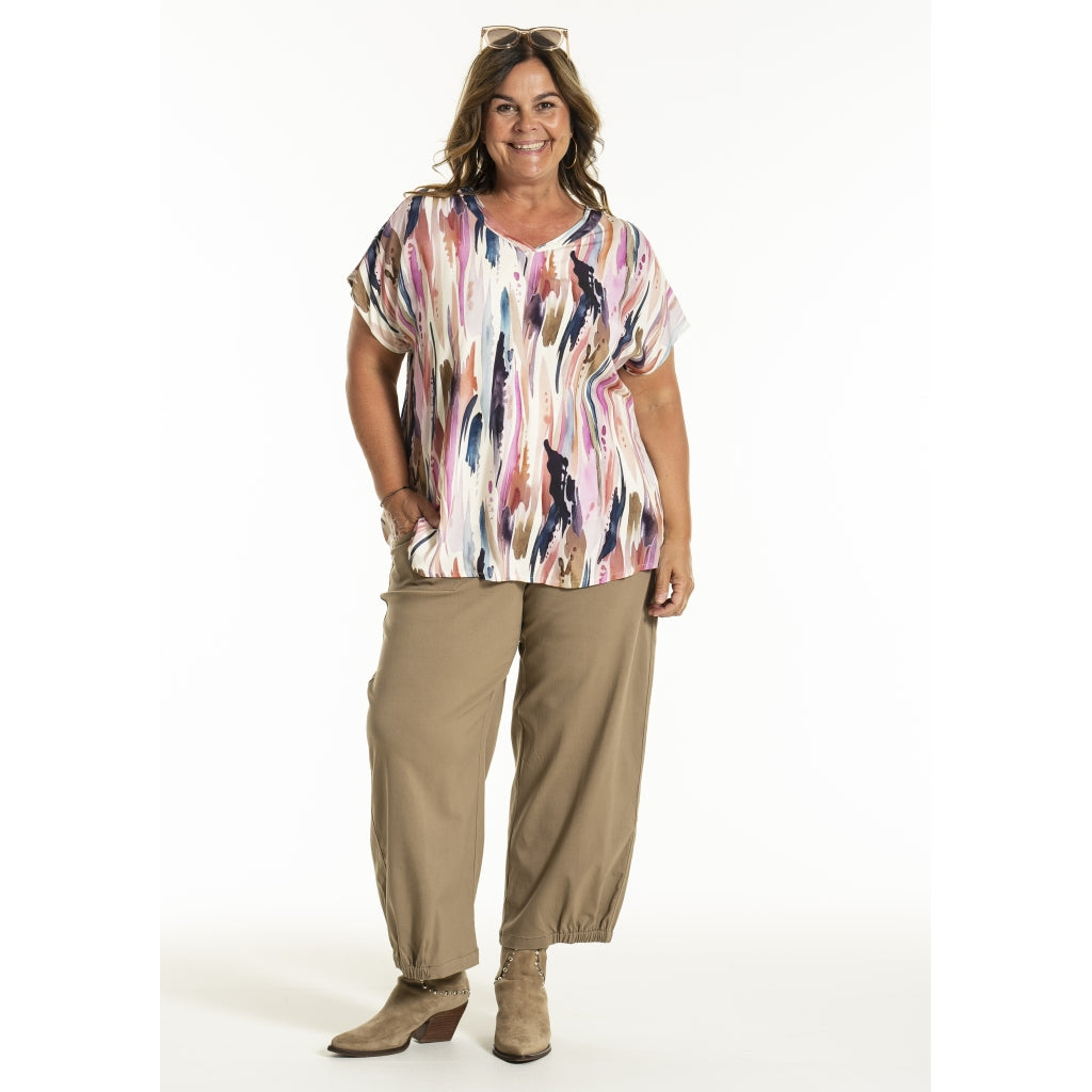 Gozzip Woman GJean Blouse Blouse Multi color print