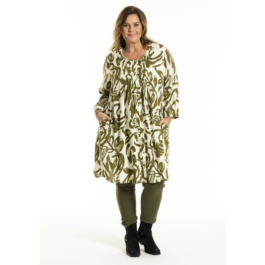 Gozzip Woman GJohanne Shirt Tunic Shirt Tunic Offwhite-olive