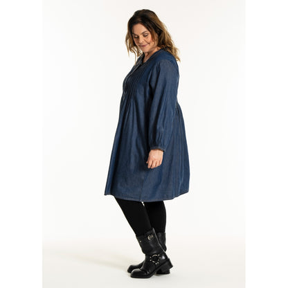 Gozzip Woman GJohanne Shirt Tunic Shirt Tunic Dark blue denim